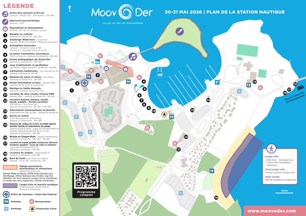 Plan Moovoder 2026 - Site de la Station Nautique